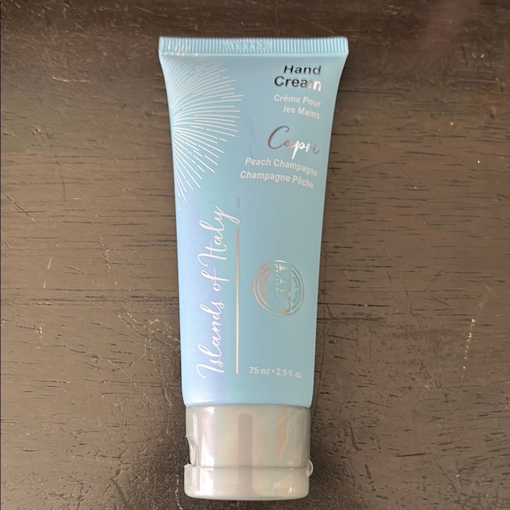 Islands of Italy Capri Peach Champagne Hand Cream